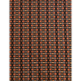 African Print Heavyweight Cotton Fabric - Brown, Black, White Bogolanfini Mid, 60" Width (1 Yard)