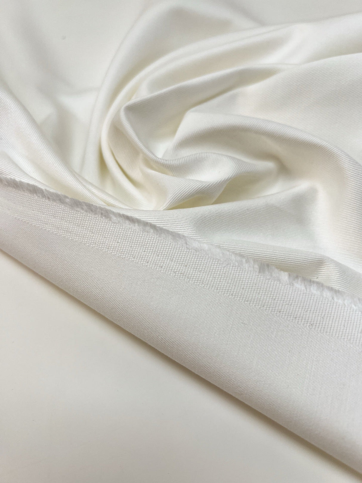 Cotton Gabardine White Shade