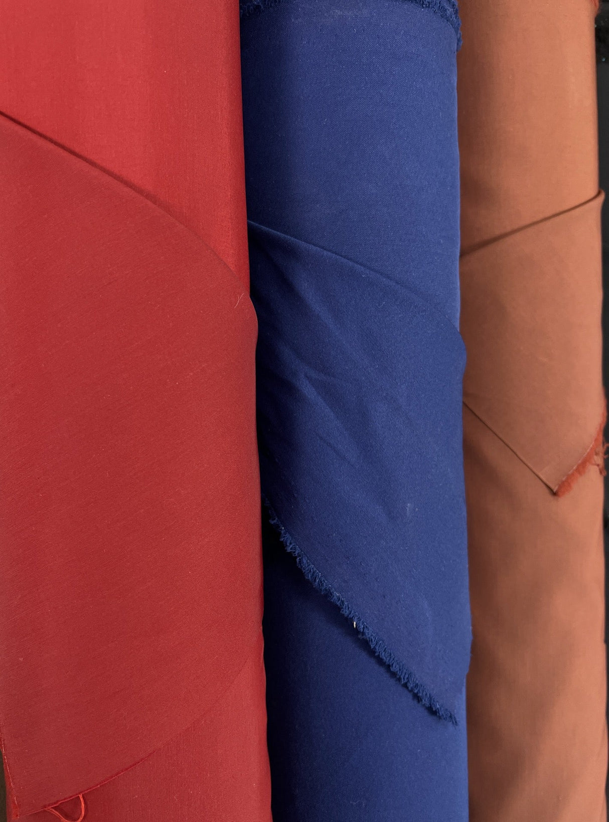Wool Blend Woven Red Brown Black