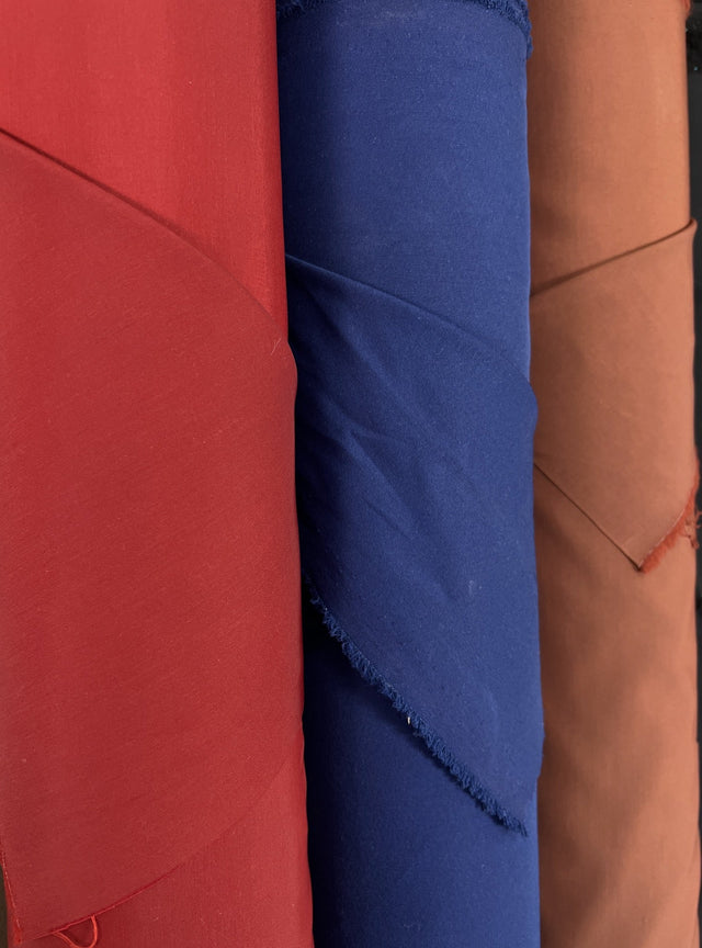 Wool Blend Woven Red Brown Black
