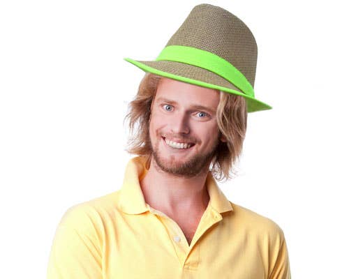 Weaved Fedora Hat