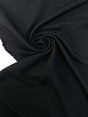 Linen Acetate Dress Fabric Black