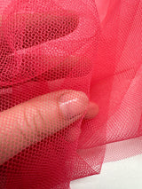 Red Polyamide Mesh Woven