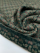 Wool Printed Abstract Fabric