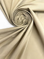 Cotton Viscose Twill Beige Stretch