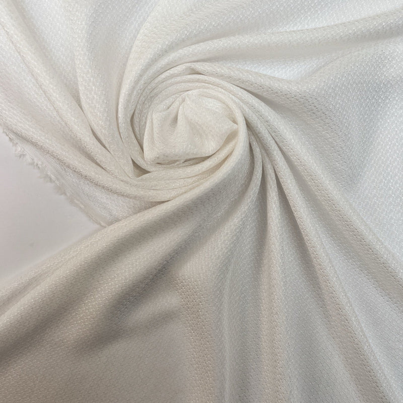 Viscose White Fabric
