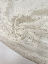 Cotton Guipure Lace White