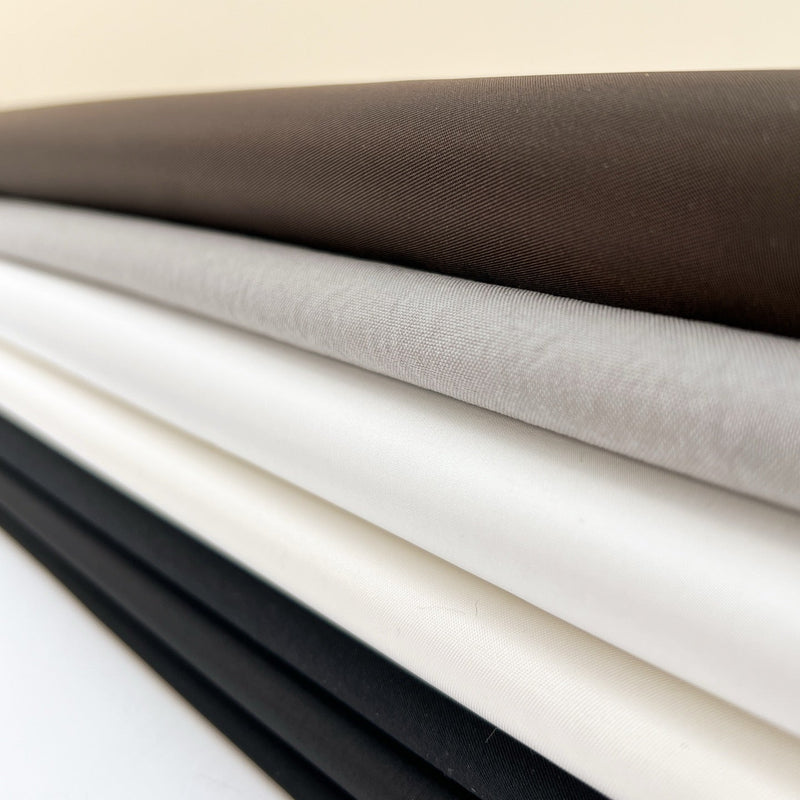 Polyamide Polyester Woven Fabric White Gray Brown