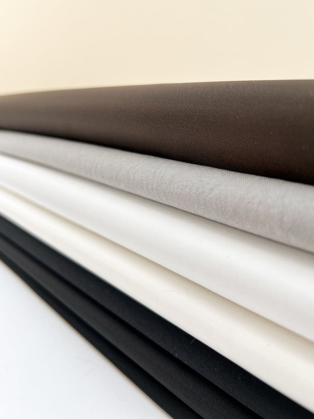 Polyamide Polyester Woven Fabric White Gray Brown