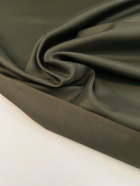 Cupro Acetate Lining Green Shades