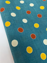 Cotton Blend Abstract Print Fabric