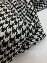 Wool Tweed Houndstooth Fabric