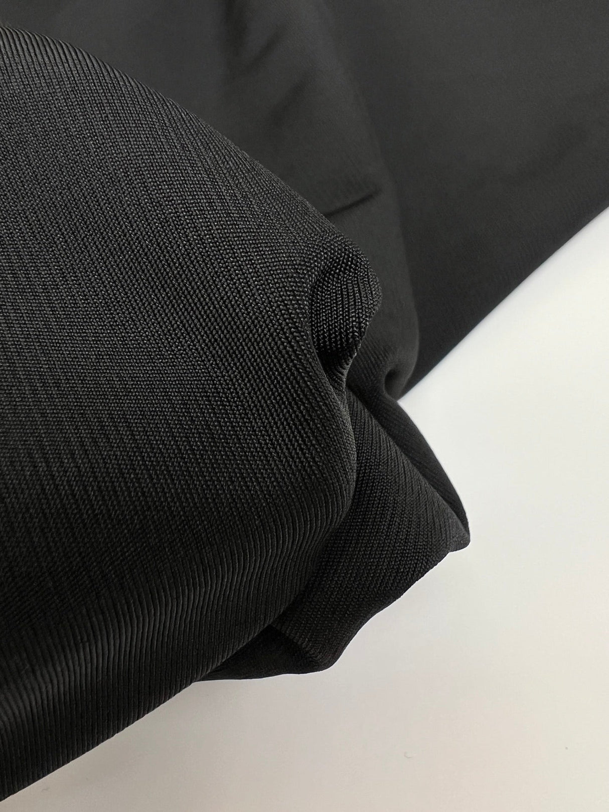 Viscose Knitted Fabric Black Stretch