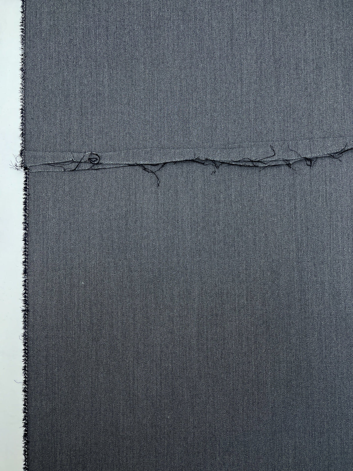 Italian Wool Tweed Gray Shades