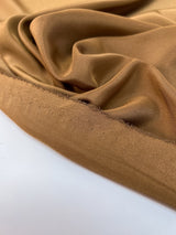 Brown Crepe Polyester Fabric