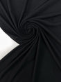Viscose Knit Fabric Black Stretch
