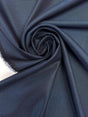 Wool Jacquard Blue Black Striped Suiting
