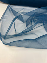 Polyester Stretch Mesh Blue