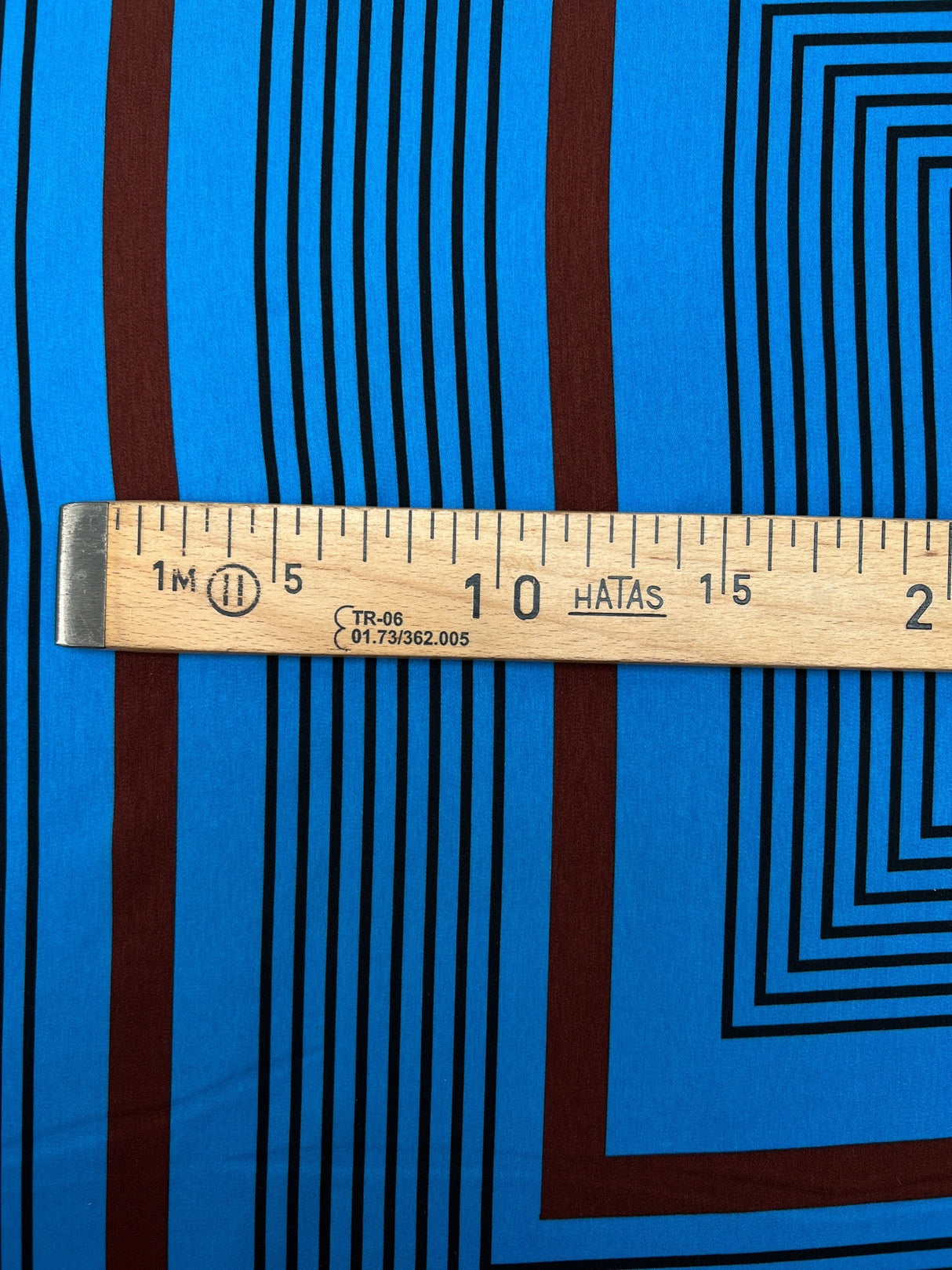Polyester Sateen Printed Blue