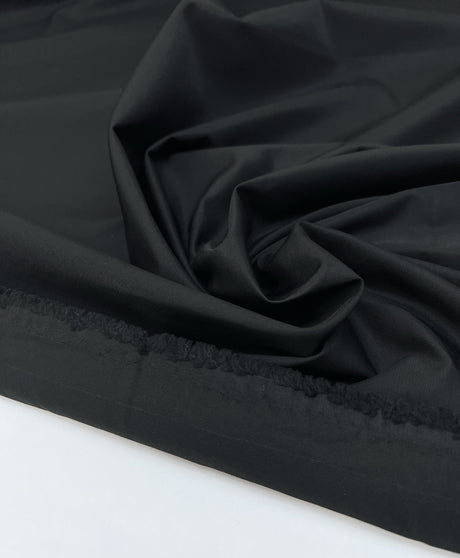 Black Cotton Twill Fabric