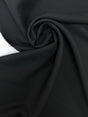 Black Wool Woven Fabric