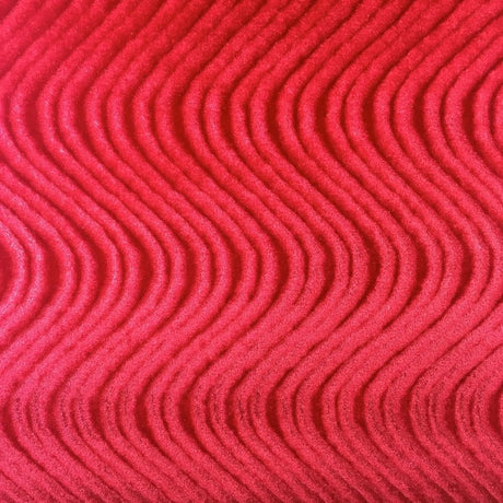 Swirl Velvet Flocking Nylon Fabric - Swirl Pattern, 58/60" Width (1 Yard)