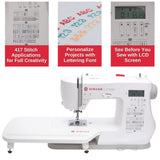 SINGER C7290Q Sewing & Quilting Machine with Extension Table