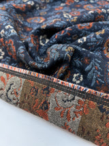 Cotton Jacquard Floral Fabric