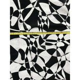 African Print Stretch Cotton Satin Fabric - Black, White Shattering The Glass Ceiling, 58" Width (1 Yard)