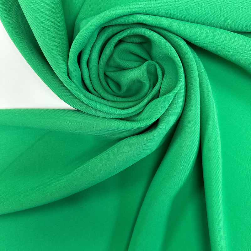 Polyester Piqué Woven Green