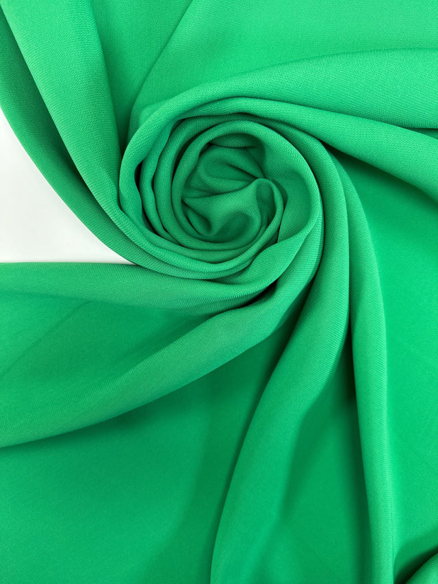 Polyester Piqué Woven Green