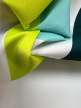 Polyester Woven Striped Multicolour Lightweight