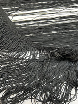 Black Acetate Dress Fabric