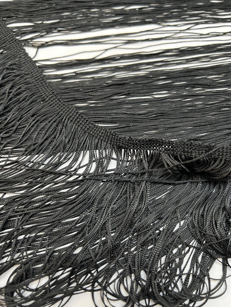 Black Acetate Dress Fabric