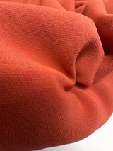 Orange Stretch Polyester Knitted Fabric