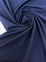 Virgin Wool Tweed Checked Blue Black