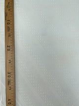 Polyamide Elastane Knitted Fabric White Geometric Print