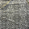 Lili Damask Burnout Stretch Velvet Fabric - Damask Burnout, 58" Width (1 Yard)