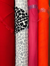 Polyamide Mesh Printed Red-Orange-Black