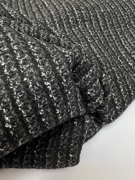 Wool Blend Striped Fabric