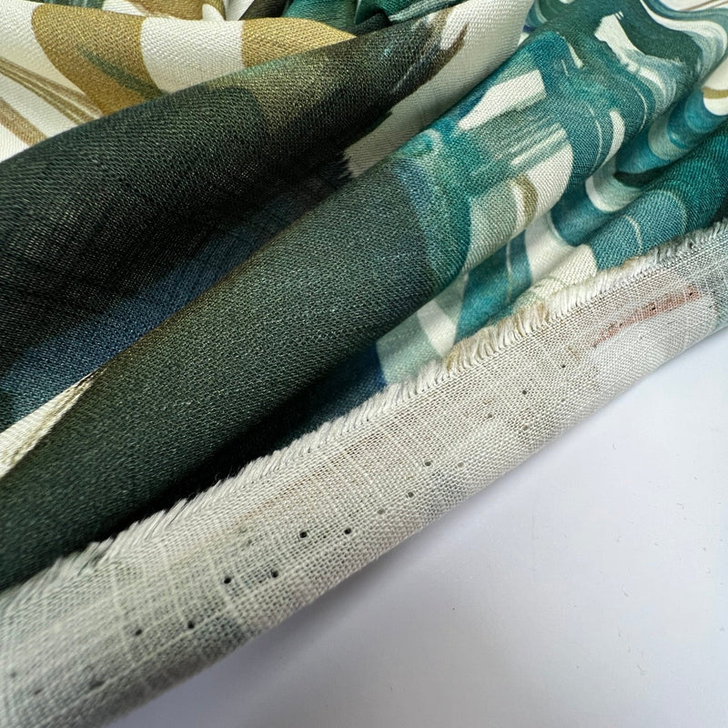 Printed Linen Cotton Woven