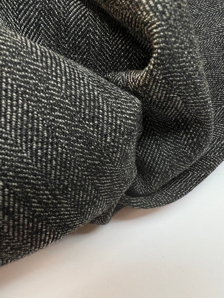 Wool Tweed White Shade