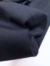 Blue Viscose Elastane Twill