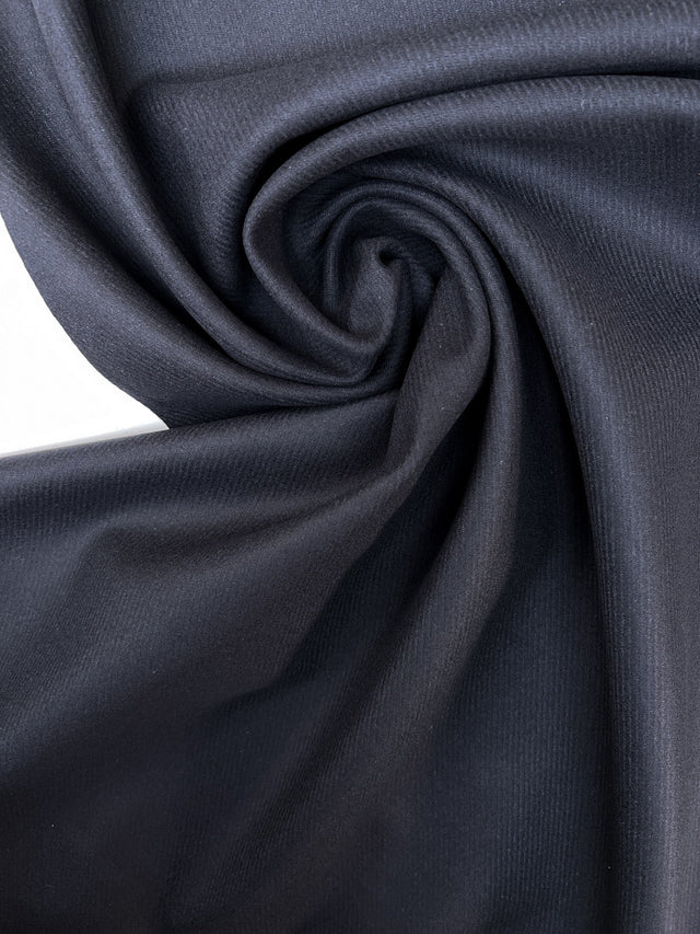 Blue Virgin Wool Polyester Bonded