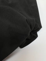 Black Polyamide Elastane Knitted Fabric