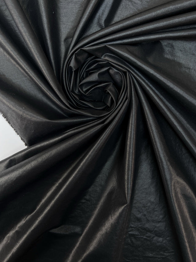 Polyester Cotton Woven Black Coated Fabric