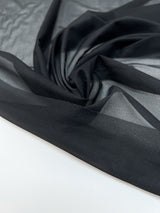 Black Stretch Polyester Interlining