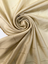 Beige Viscose Lining Twill