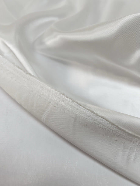 Polyamide Acetate Twill Lining White Shade