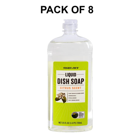 Trader Joe’s Liquid Dish Soap Citrus Scent phosphate-free and hypoallergenic | 12.5 Lb